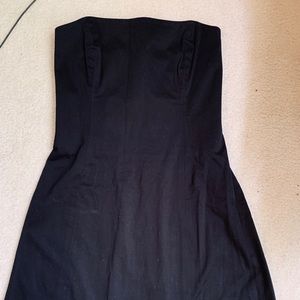 Strapless White House / Black Market Dress